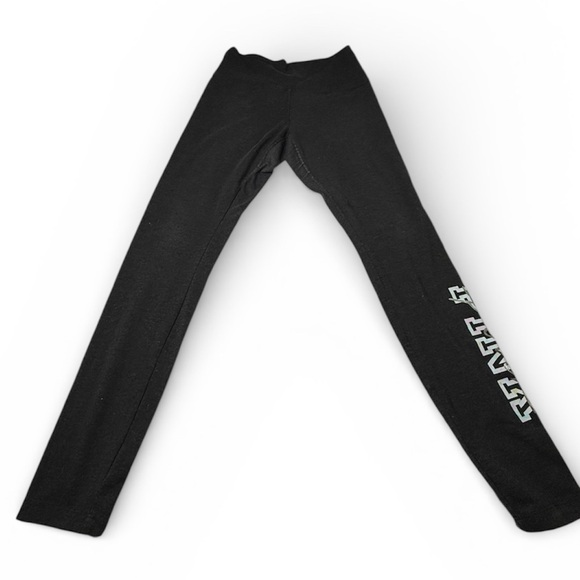 PINK Victoria's Secret Pants - PINK Victoria Secret Women's Grey High Waisted Leggings Sz M Casual Activewear